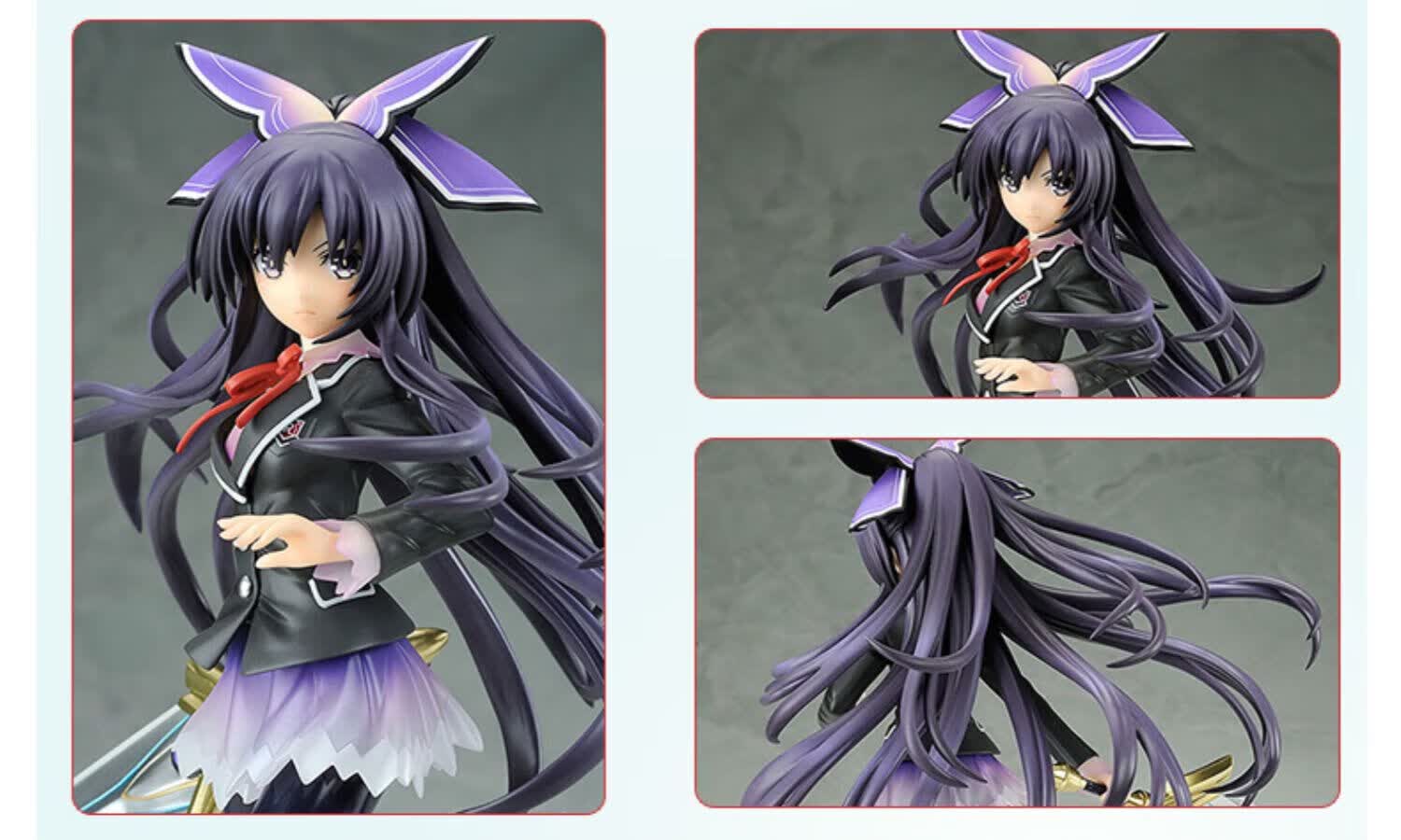 万代(bandai)约会大作战时崎狂三鸢一折纸夜神刀十香四系乃周边玩偶