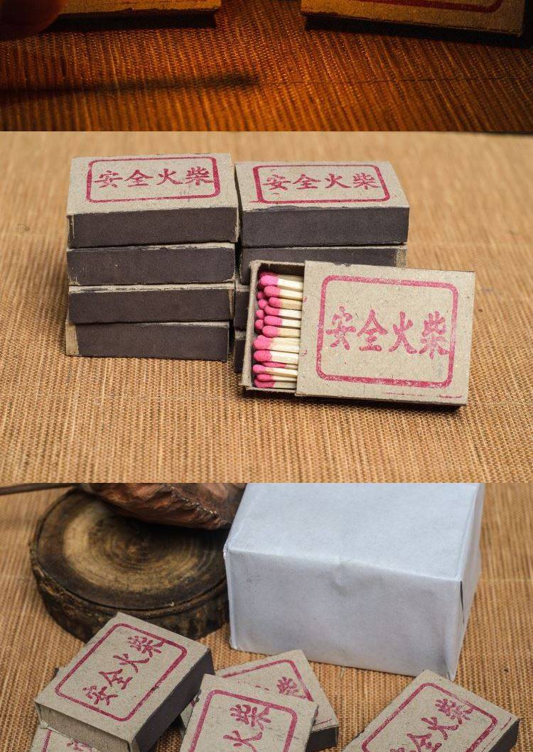 老式怀旧火柴1000盒装优质老式火柴点烟洋火复古怀旧一次性火柴宾馆