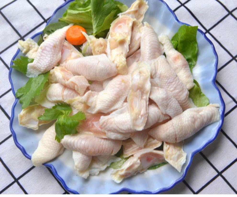 新鲜冻品鸡脚筋生冻鸡脚筋冷冻鸡脚筋3斤