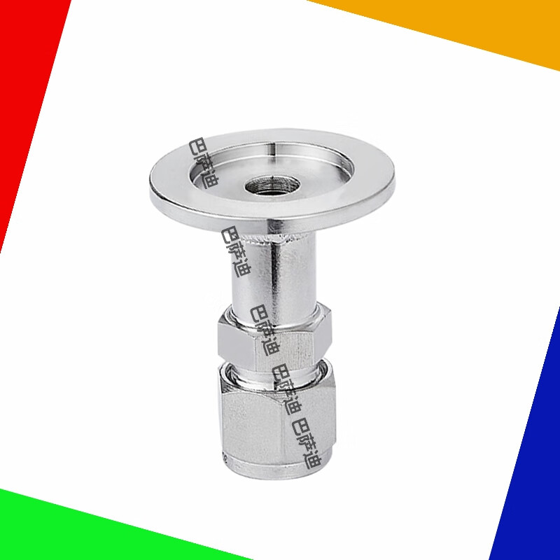 不锈钢真空卡套接头25141238接头vcr转换接头kf16kf1618卡套接头