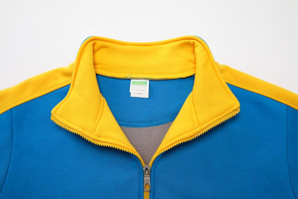 达达工作服长袖 卫衣配送点我达外卖员工衣服达达骑手外套印字logo