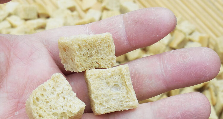 9折 烤麸干面筋丁手工散装凉拌面筋块河南特产胡辣汤面筋凉皮干货5斤