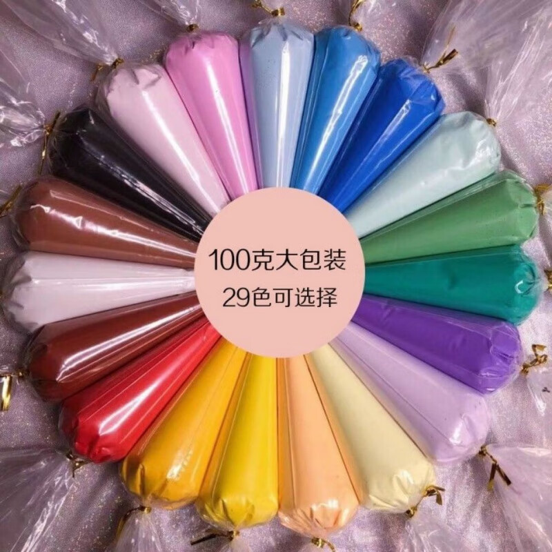 奶油胶 仿真奶油胶diy材料包手机壳仿真奶油手工自制文具盒100g袋装