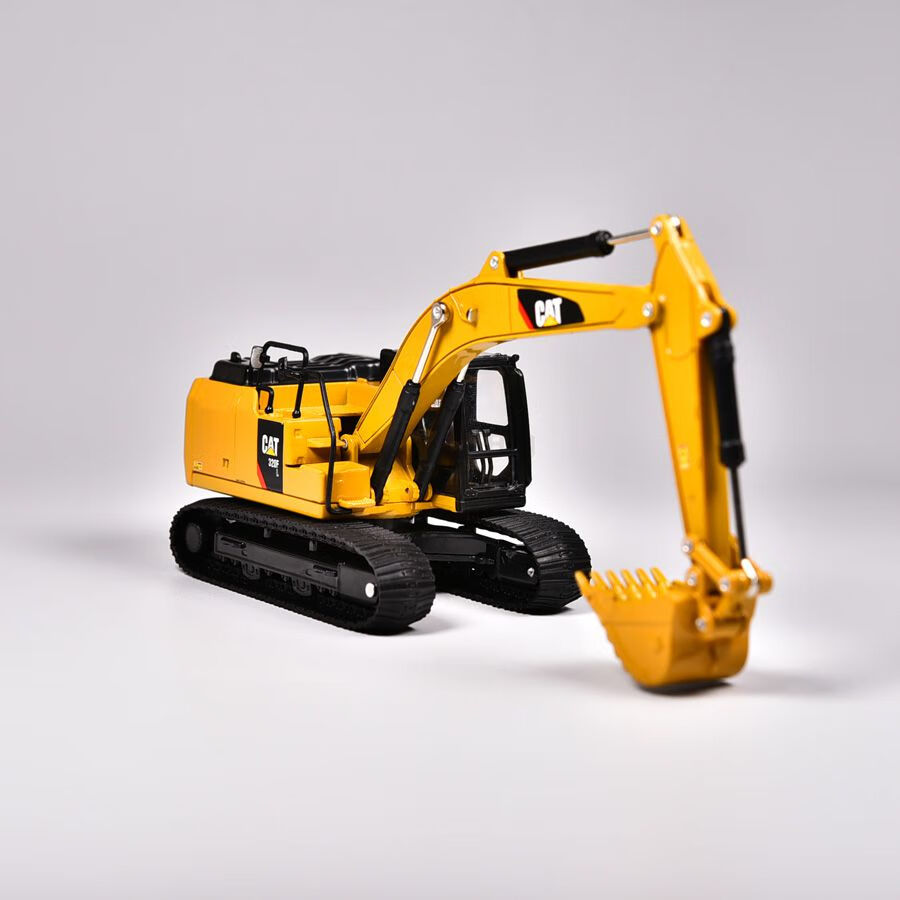 卡特挖机模型dm卡特彼勒cat320fl液压挖掘机合金工程车模型金属玩具