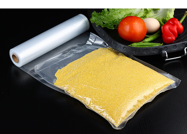 真空食品密封袋家用抽气包装袋纹路真空袋食品袋卷袋食物压缩袋28x40