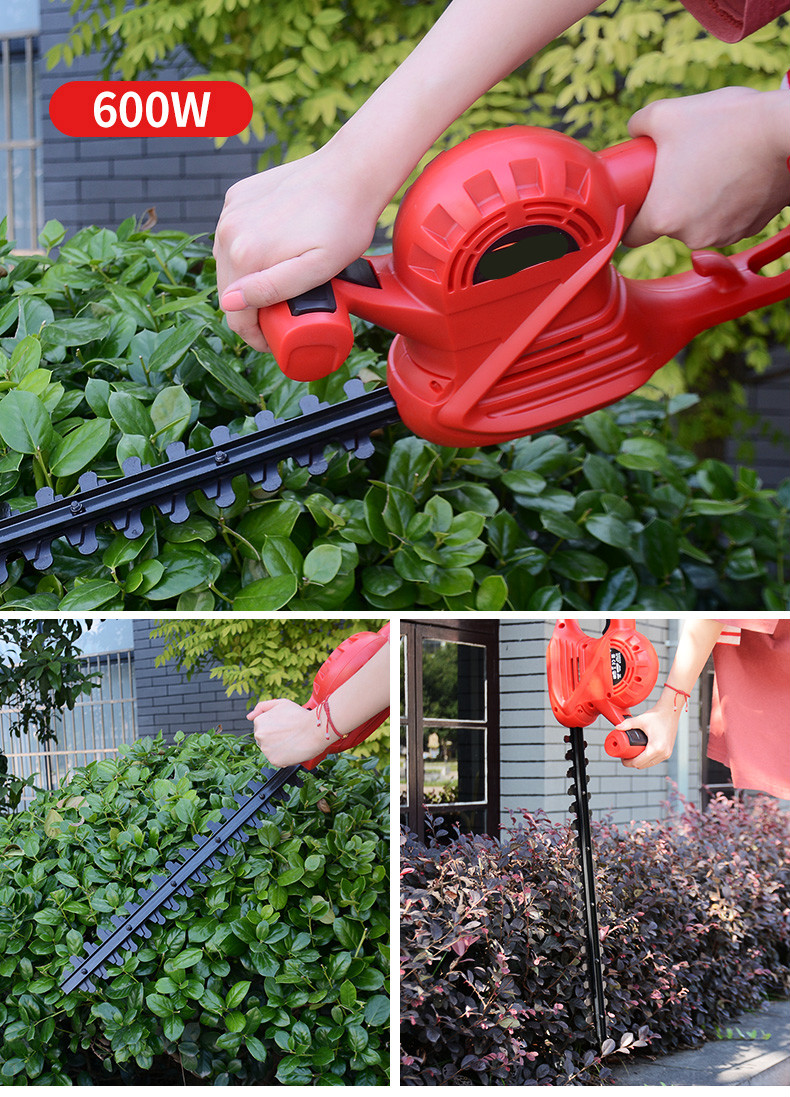 电动绿篱机家用绿篱修剪机园林修枝机修枝剪花草绿化修剪机850w绿篱机