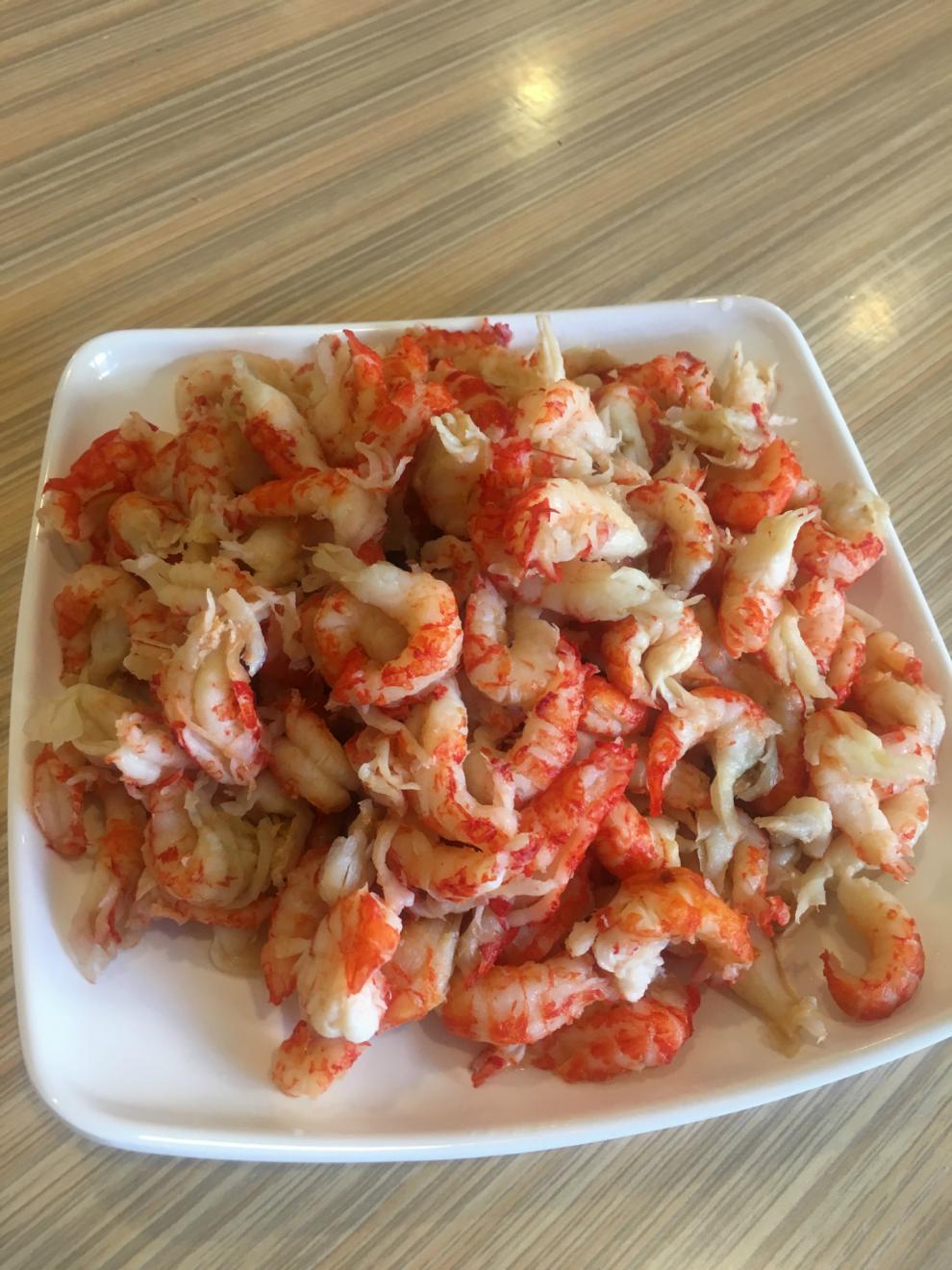 虾仁去壳小龙虾尾带黄小龙虾仁小龙虾肉小龙虾盖浇饭披萨汉堡商用二级