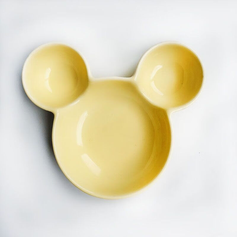 仓鼠陶瓷食盆碗金丝熊刺猬防翻食碗饲料盒用品鼠宠物陶瓷小碗粉色草莓