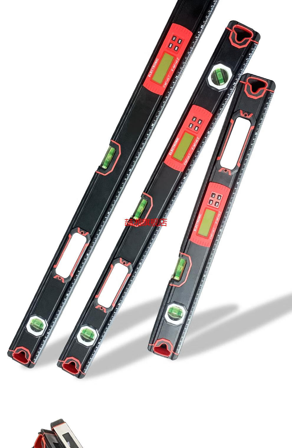 尺验房工具垂直度定位智能数显2米靠尺水平度垂直度检测平整度检测