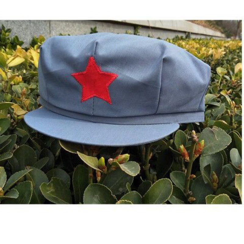 密特骄解放帽新四军帽八路军帽帽帽八角帽新四军帽红军帽演出道具 军