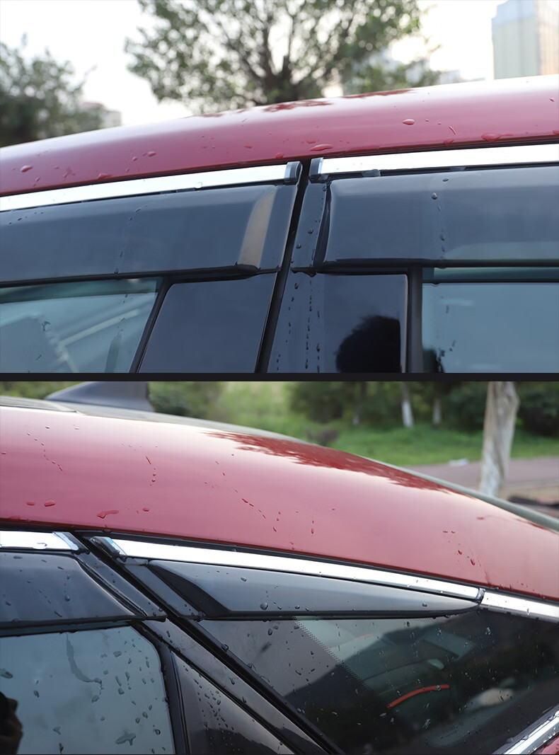 仓梵适用于19款丰i田亚洲龙晴雨挡车窗雨眉丰i田汽车挡雨板车门遮雨挡