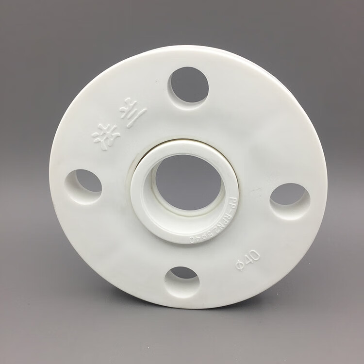 灰色水管配件法兰套法兰片ppr热熔全塑法兰20253290灰色全塑法兰