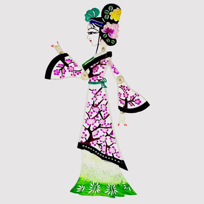 新品皮影戏材料包皮影戏手工diy皮影人偶白龙马道具幕布人物西游记