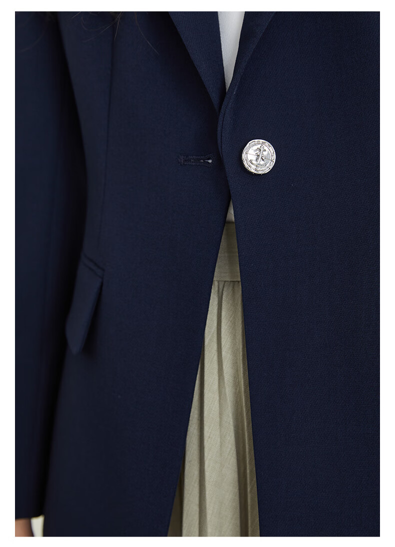 prich 女装冬季气质收腰显瘦时尚西装设计感西服外套女 纯色简约上班