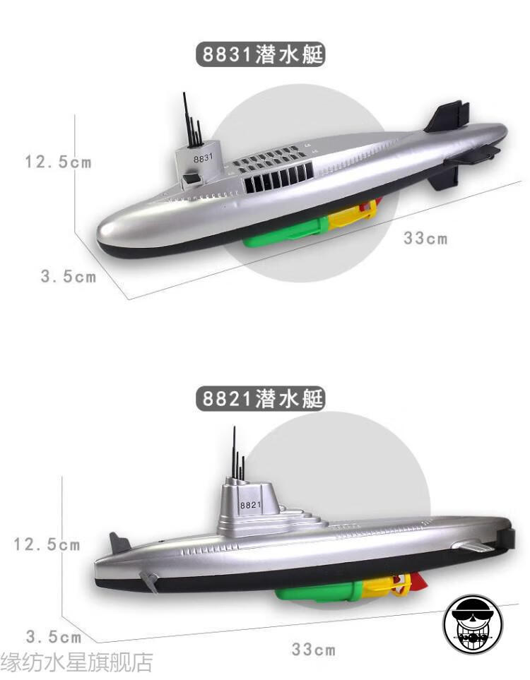 潜水艇模型制作方法图片