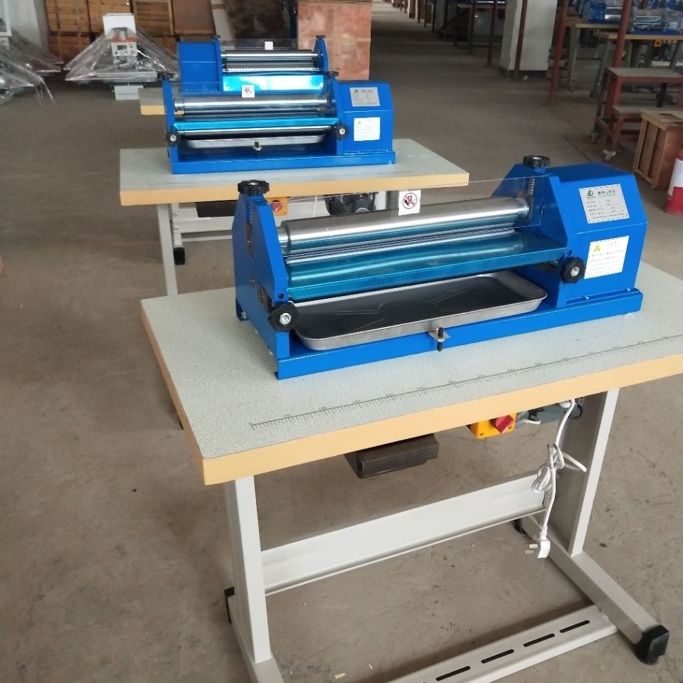 定制适用立式40厘米白胶上胶机,过胶机,水胶机,白乳胶,皮革上胶 立式