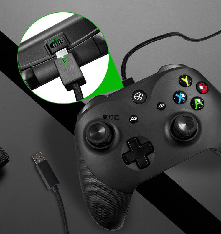 xbox360有线手柄无线手柄接收器pc电脑游戏震动手柄steam云优宝一年