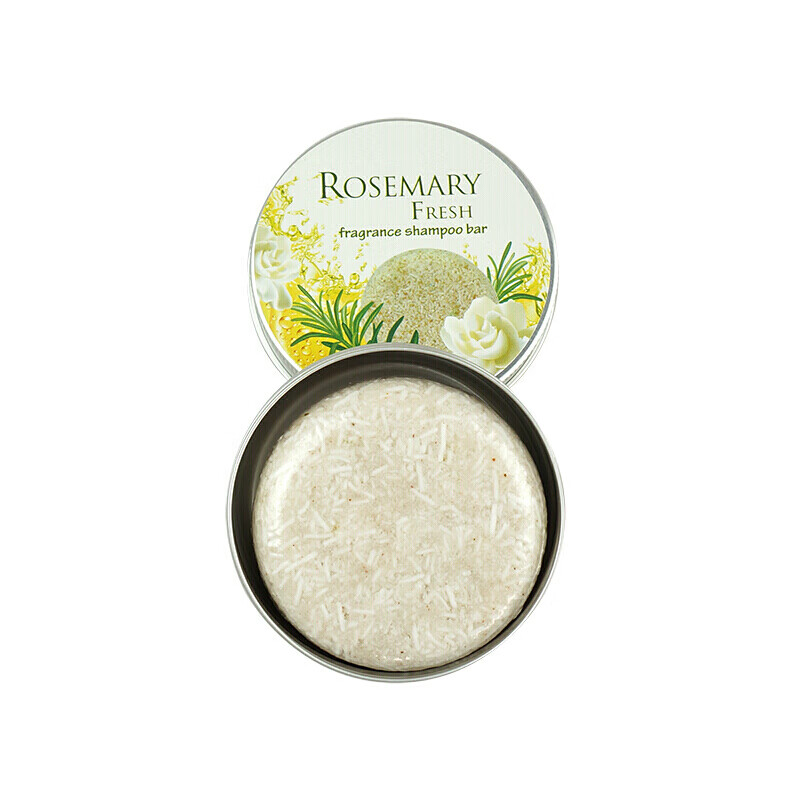 洗发皂香皂rosemary2盒3盒装迷迭香何首乌生姜洗发洗头皂旱金莲迷迭香