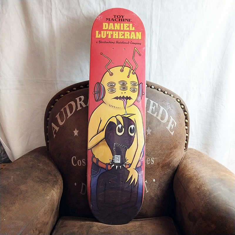 德国进口品质【旗舰自营】【闪电直发】美国原产toy machine滑板板面