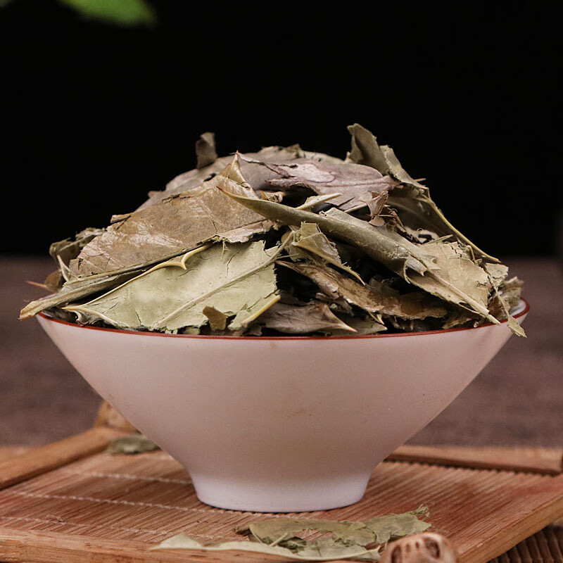 同仁堂野生中药材功劳叶500g天然枸骨叶猫儿刺老鼠刺八角刺新货