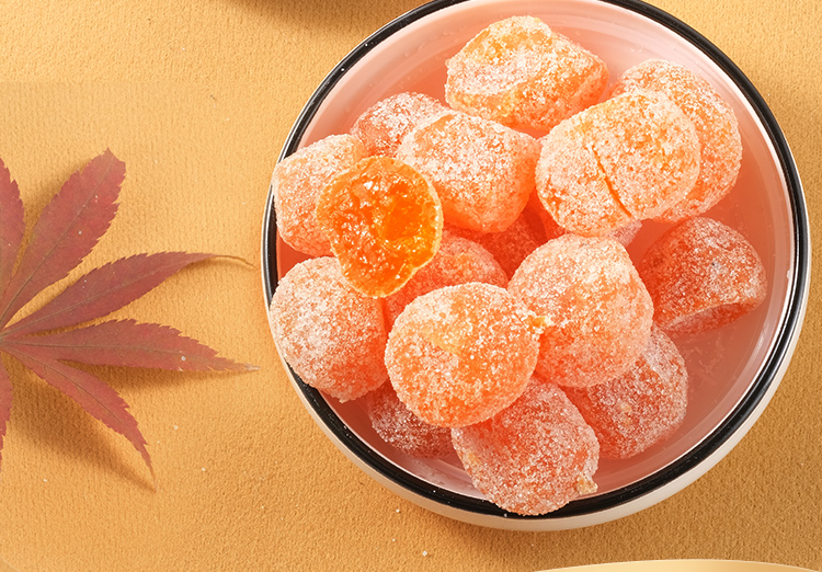 正宗新疆特级天山雪桔水果干冰糖金桔干蜜饯黄金蜜桔泡水休闲零食天山