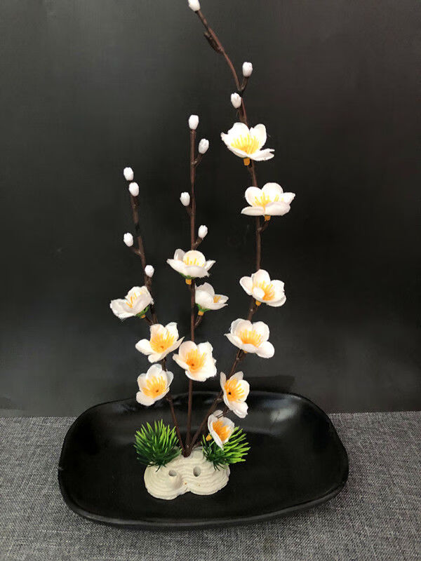 采缇caiti刺身摆盘装饰盘饰花草冷菜点缀创意小摆件酒店餐饮菜品凉菜