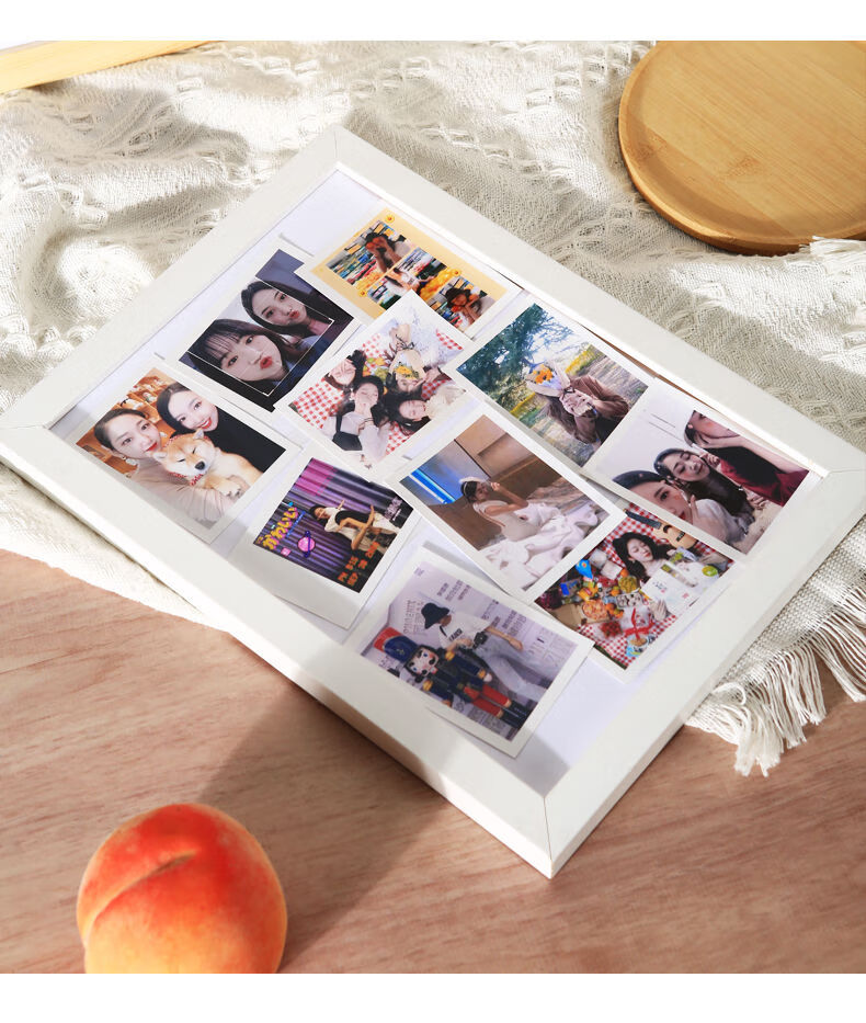 高品质相框创意实木大相框摆台画框装裱照片挂墙装饰diy情侣相册框