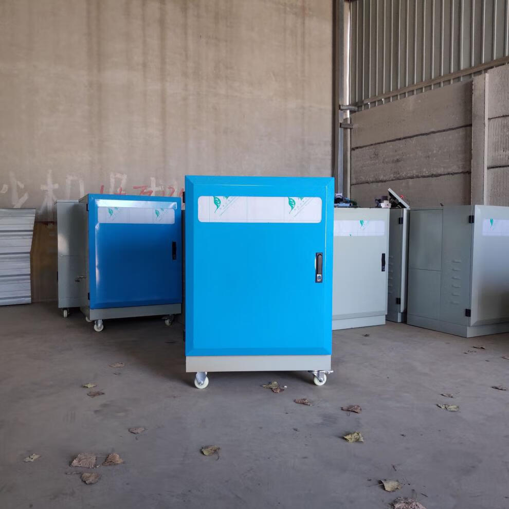 工地造雾机喷雾喷淋车间喷雾车间降温除尘围墙定制 4千瓦主机 200米管