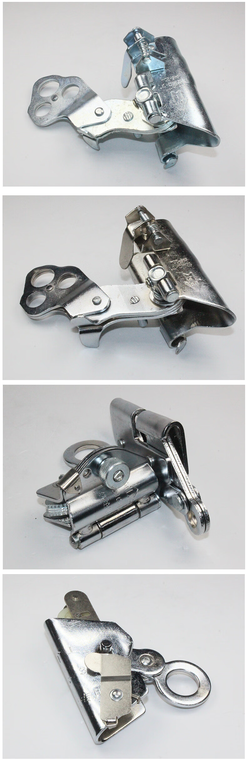 安全绳自锁器防坠落钢丝绳锁绳器吊篮防坠器下降卡绳止坠器抓绳器 1-