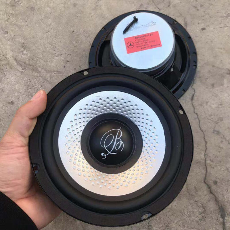 奔驰大柏林之声汽车喇叭65寸中重低音响扬声器家用无损改装分频器一