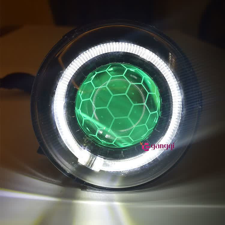 摩托车氙气灯龟王龟五新款小太阳65wled透镜一秒快起带风扇散热app