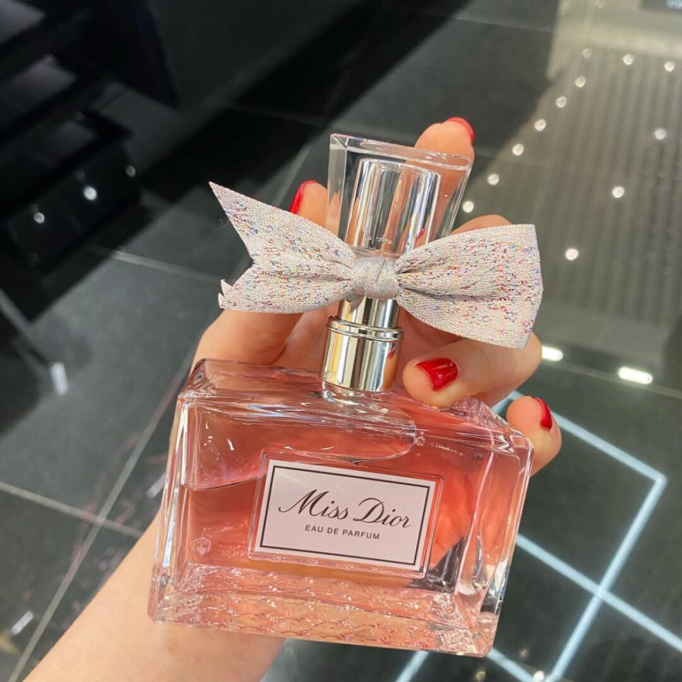 dior迪奥miss小姐2021秋新品女士香水高定缎带丝带蝴蝶结浓香迪奥小姐