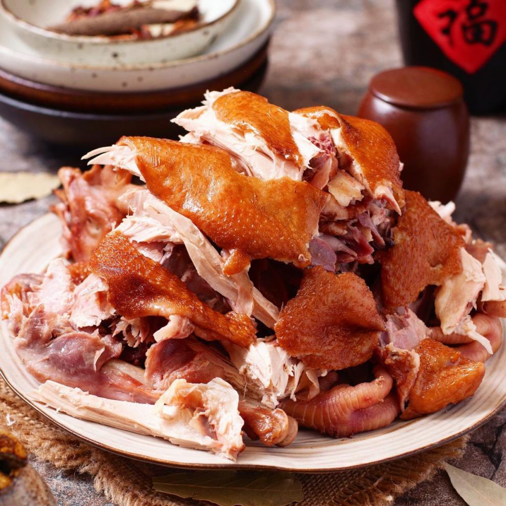 五香道口烧鸡河南风味下酒菜卤肉真空熟食整只600g开袋即食 烧鸡500g3