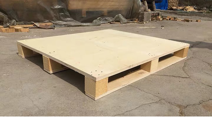 木托盘叉车定做免熏蒸托盘物流木卡板胶合板垫仓板仓库木栈板出口用