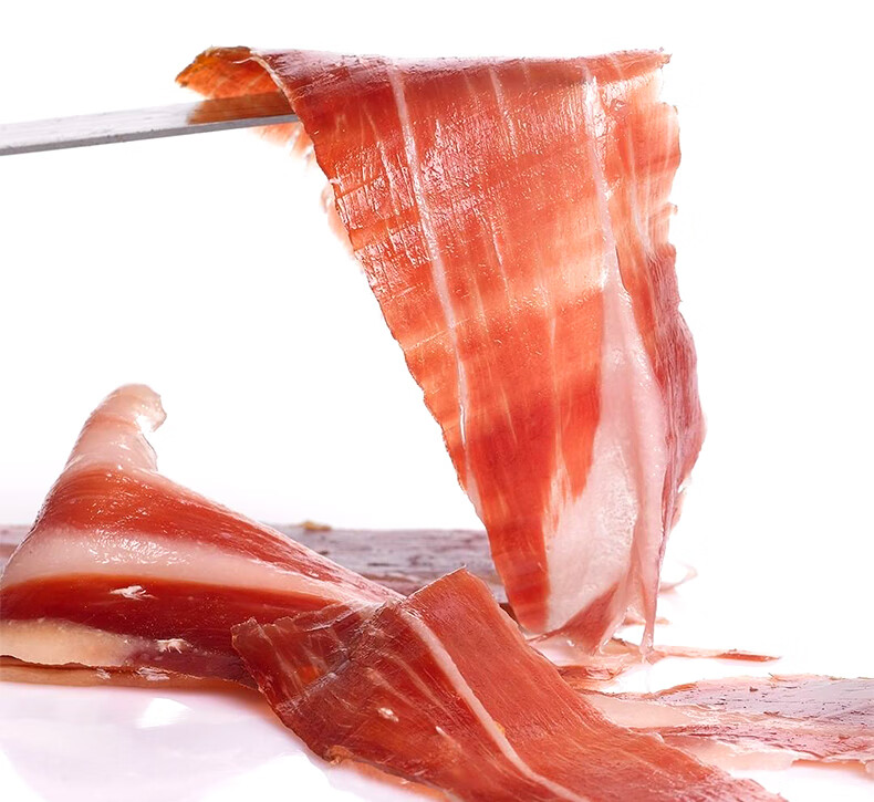 西班牙火腿肉伊比利亚黑猪火腿片整腿切片即食风干36个月100g原装进口