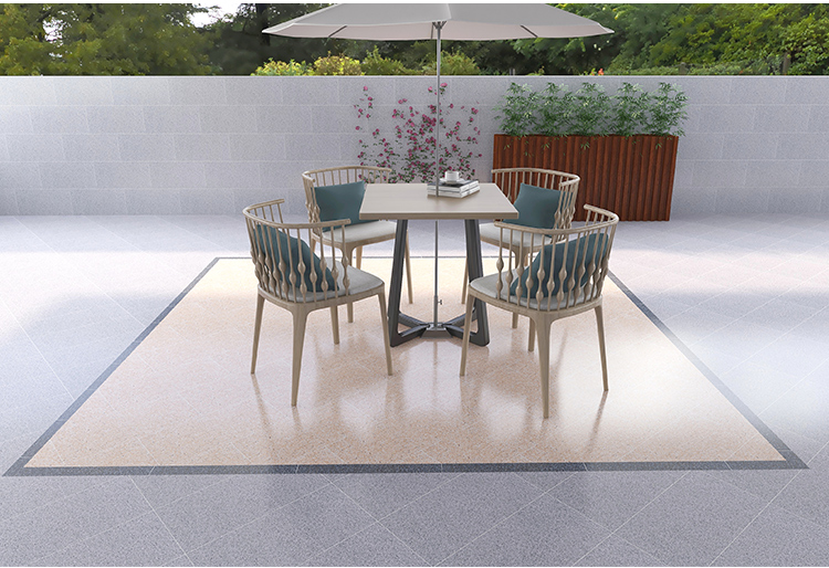 室外庭院砖仿花岗岩瓷砖滑地铺石板户外院子地砖广场花园石英砖可过车