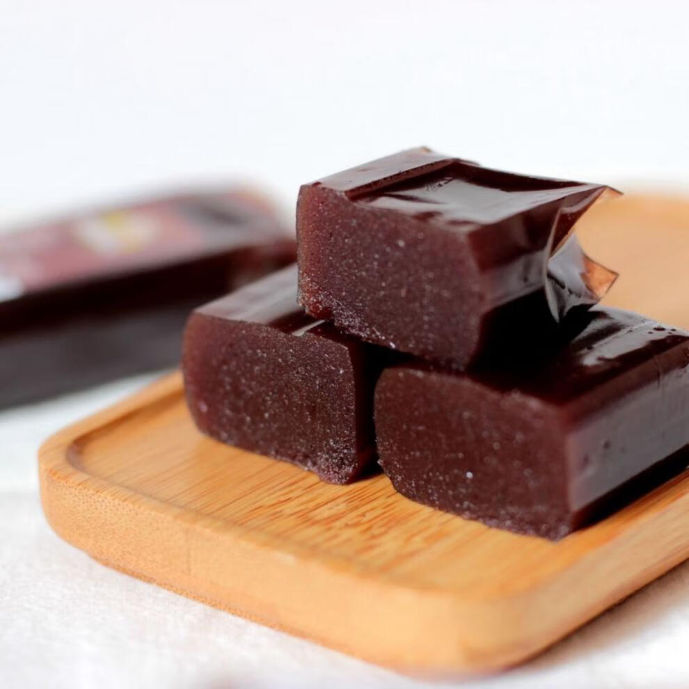 天津特产栗子羹栗羊羹羊肝羹多种口味儿童怀旧零食500克经典栗子羹500