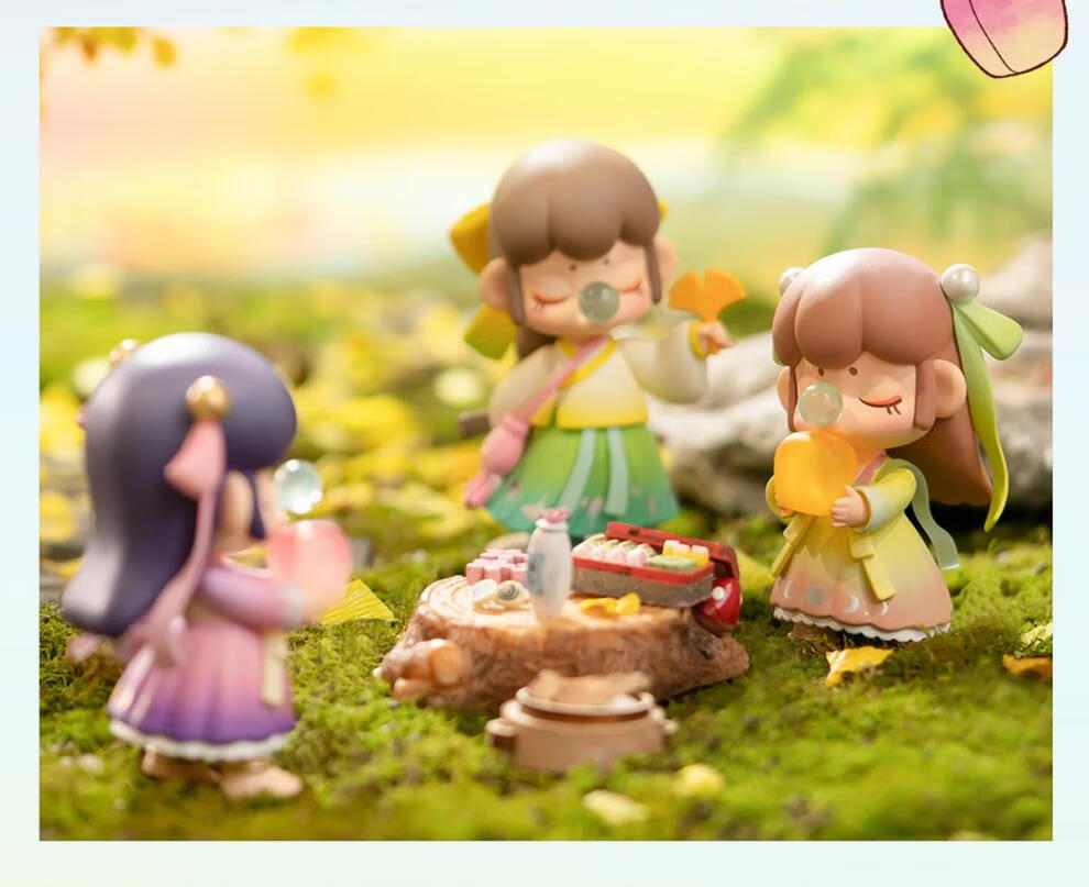 若来盲盒福袋若莱nanci二十四节气盲盒秋收冬藏系列来下集2代囡茜春生