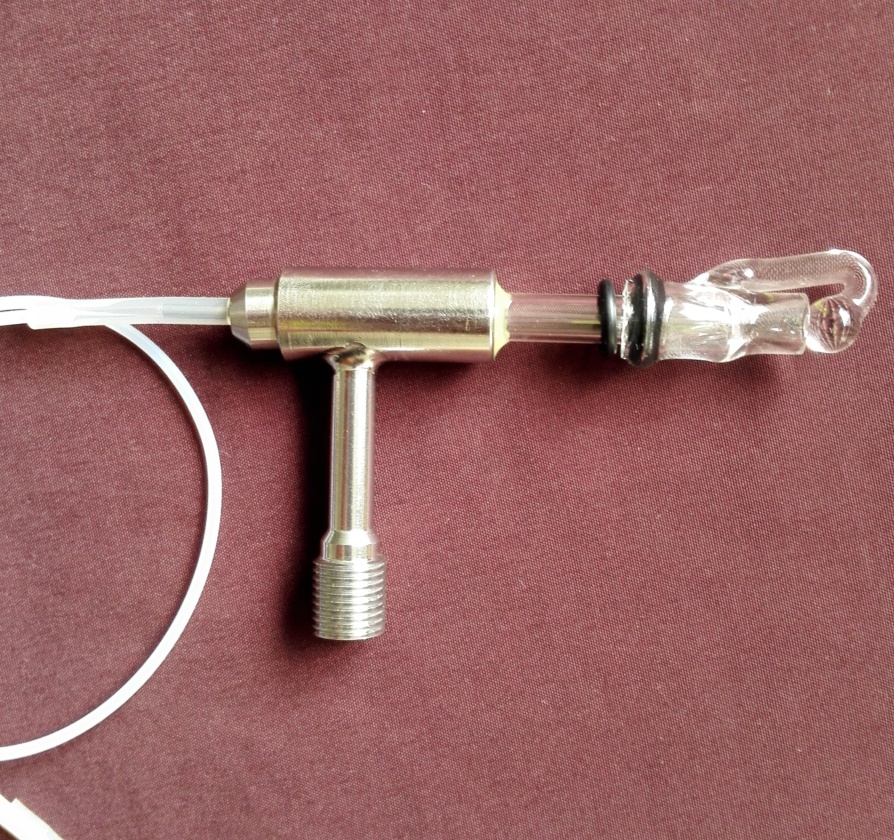 定制适用于北京普析上海光谱精科原子吸收进样管毛细管吸液管配玻璃冒