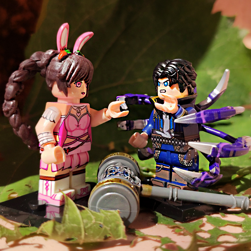 乐··高(le·go)武魂殿比比东 斗罗大陆唐三 小舞史莱克七怪公仔小人