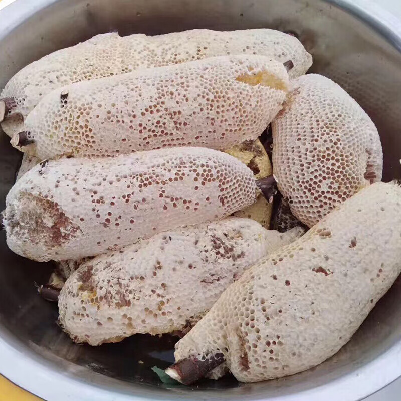 云南小草蜂小挂蜜深山百花蜜可以嚼着吃的蜂蜜一斤装 纯蜜1斤装【图片