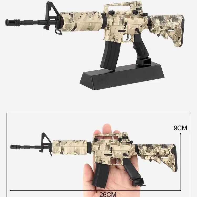 1205升级ak47突击枪合金模型玩具枪军事收藏礼品枪模金属可拆卸拼装不