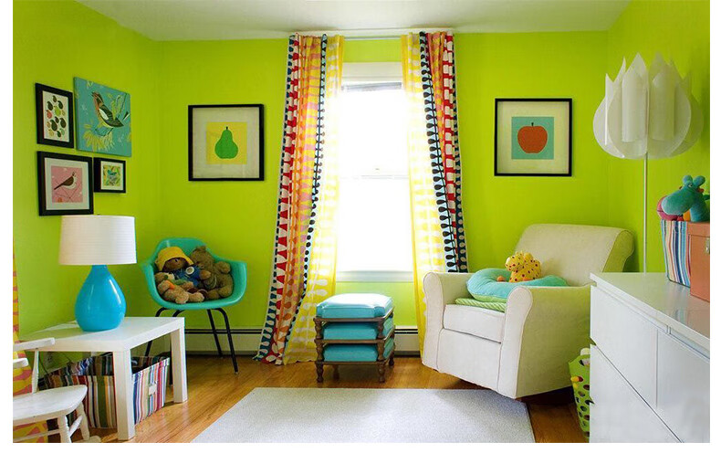 荧光漆反光漆夜光漆艺术涂料高发亮油漆红黄绿白色荧光黄800克