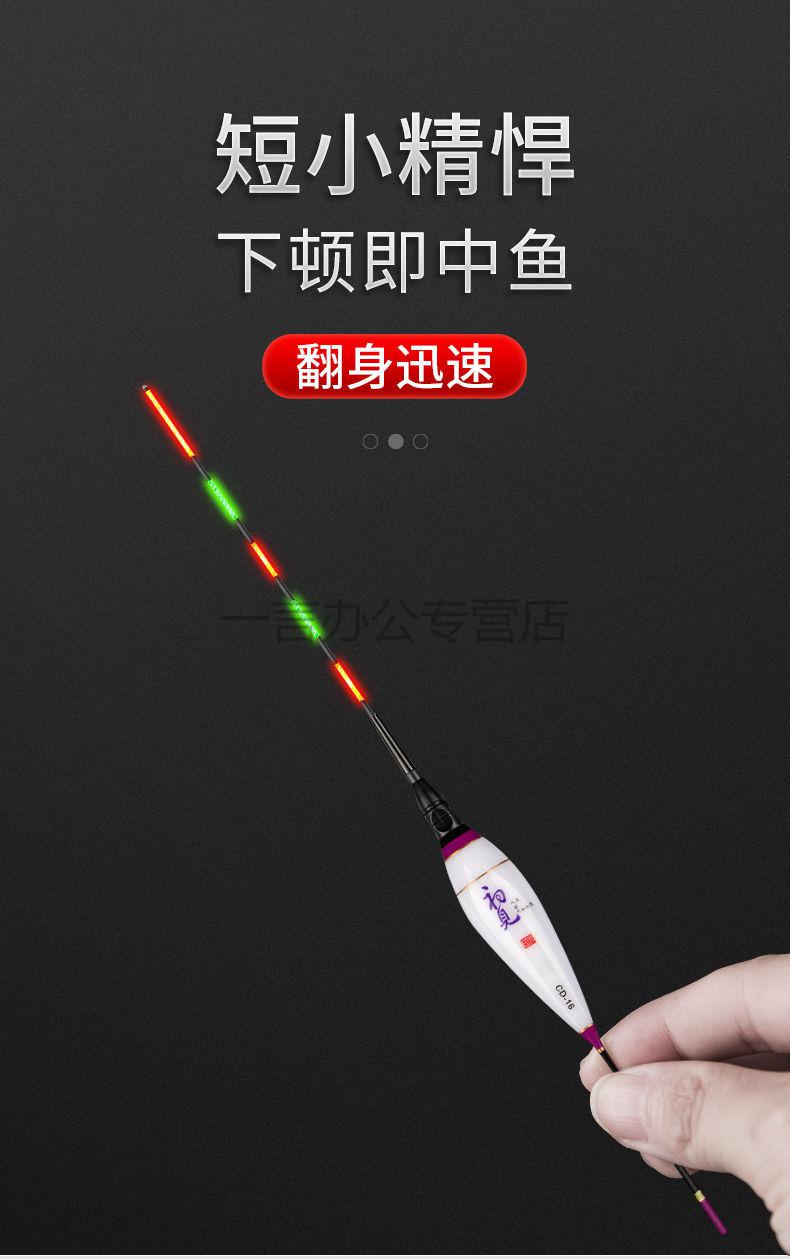 蕾迪熊(leidixiong)浅水夜光漂夜光漂高亮夜光漂尾野钓无影高灵醒目