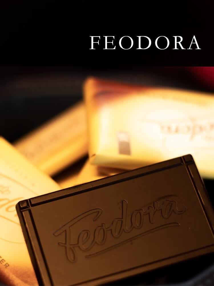 feodora巧克力 德国进口菲多亚巧克力赌神同款菲多雅公爵夫人黑巧克力
