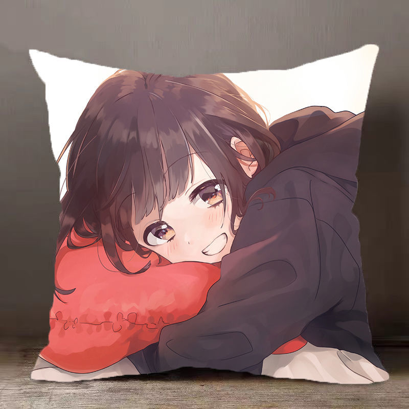 太美鑫 七濑抱枕胡桃周边定制枕头套menherachan动漫二次元靠垫可拆洗