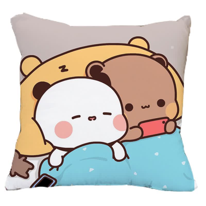 小熊猫一二布布抱枕男女朋友生日礼物毛绒公仔靠枕枕头定制印照片2超