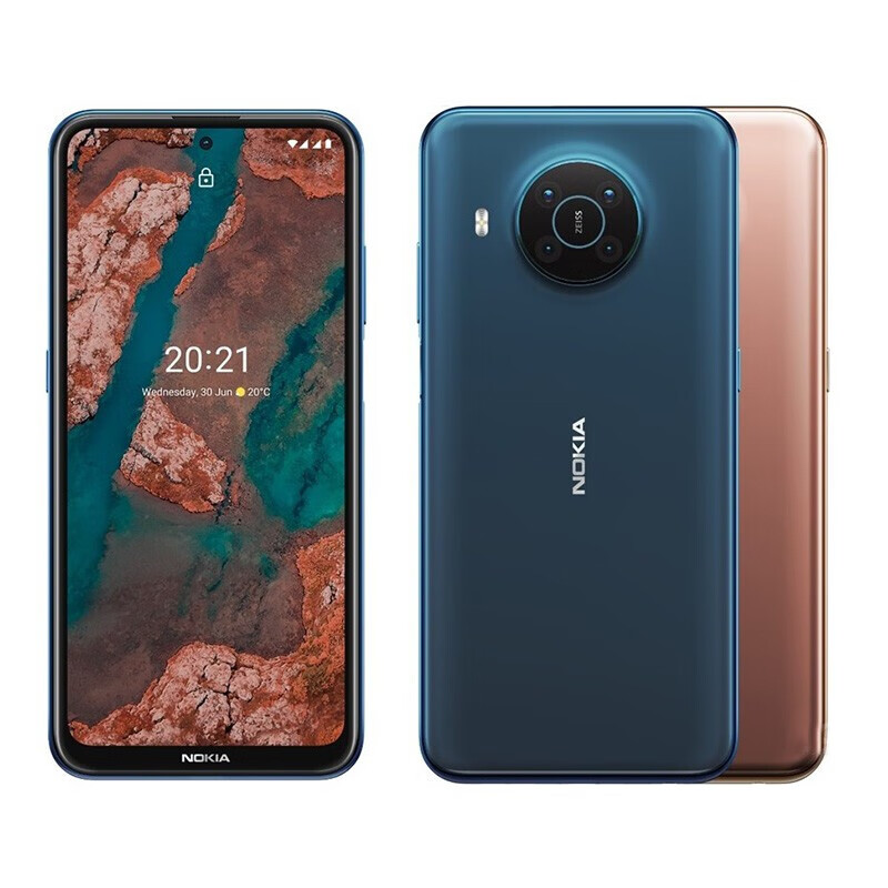 诺基亚(nokia)x20 安卓智能手机 双卡双待通5g google原生谷歌 北欧蓝