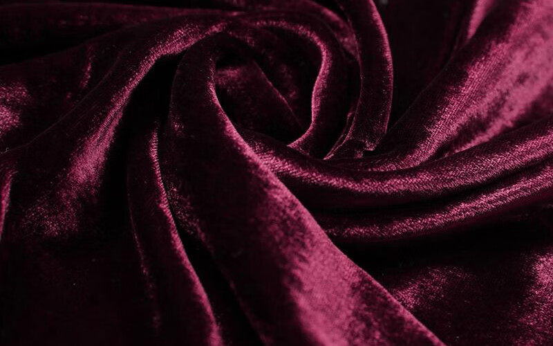 丝绒布料桑绒布料色天鹅绒金丝绒连衣裙旗袍礼服套装面料深棕色05米价