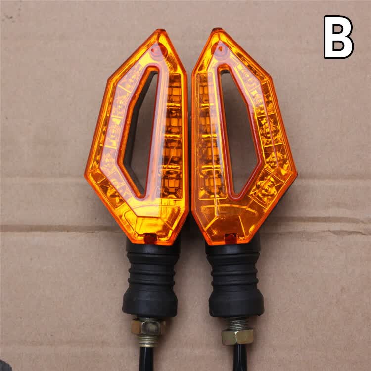 通用电动三轮车转向灯转弯灯前转向灯12v48v60v摩托车转向灯a款4860v